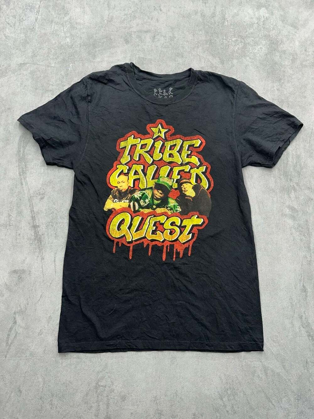 Goodie Two Sleeves A Tribe Called Quest Size S Black T-Shirt